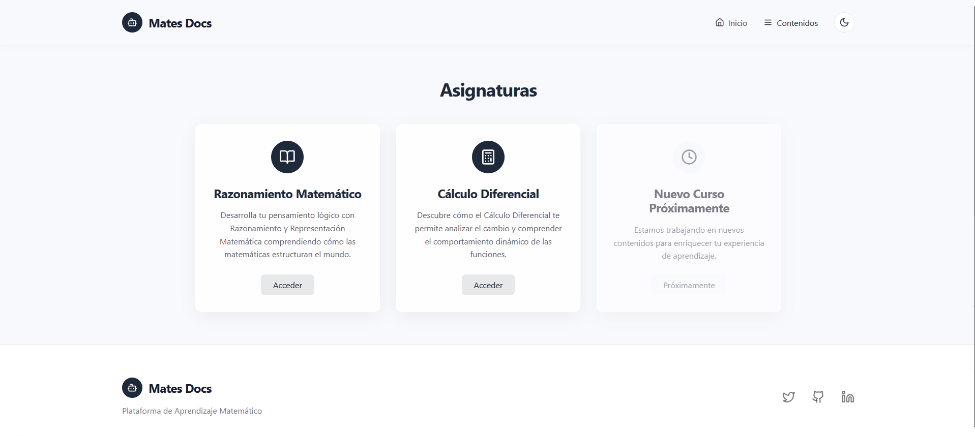 Representación de una función inversa